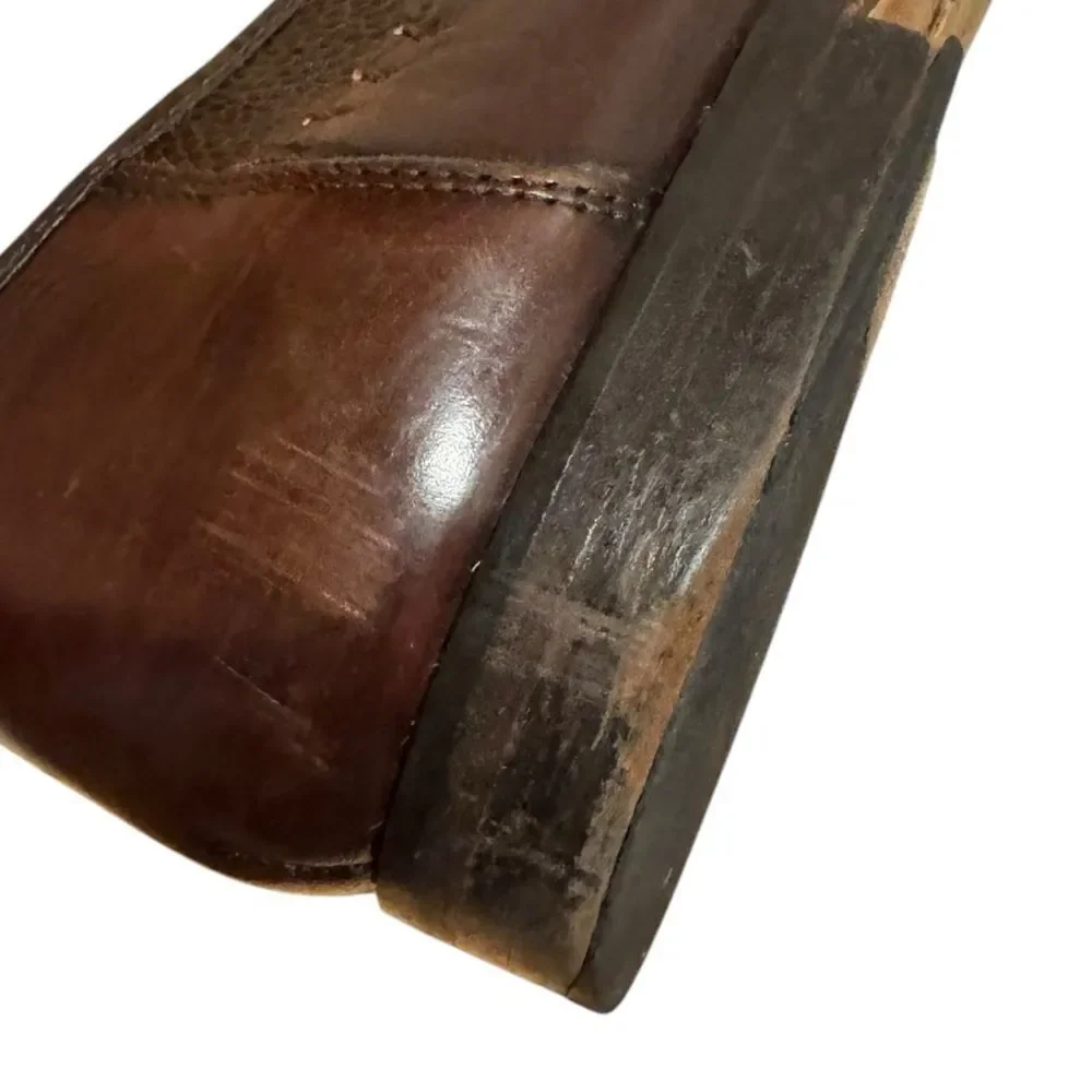 Sandro Moscoloni Genuine Ostrich Loafers Men’s sz 9